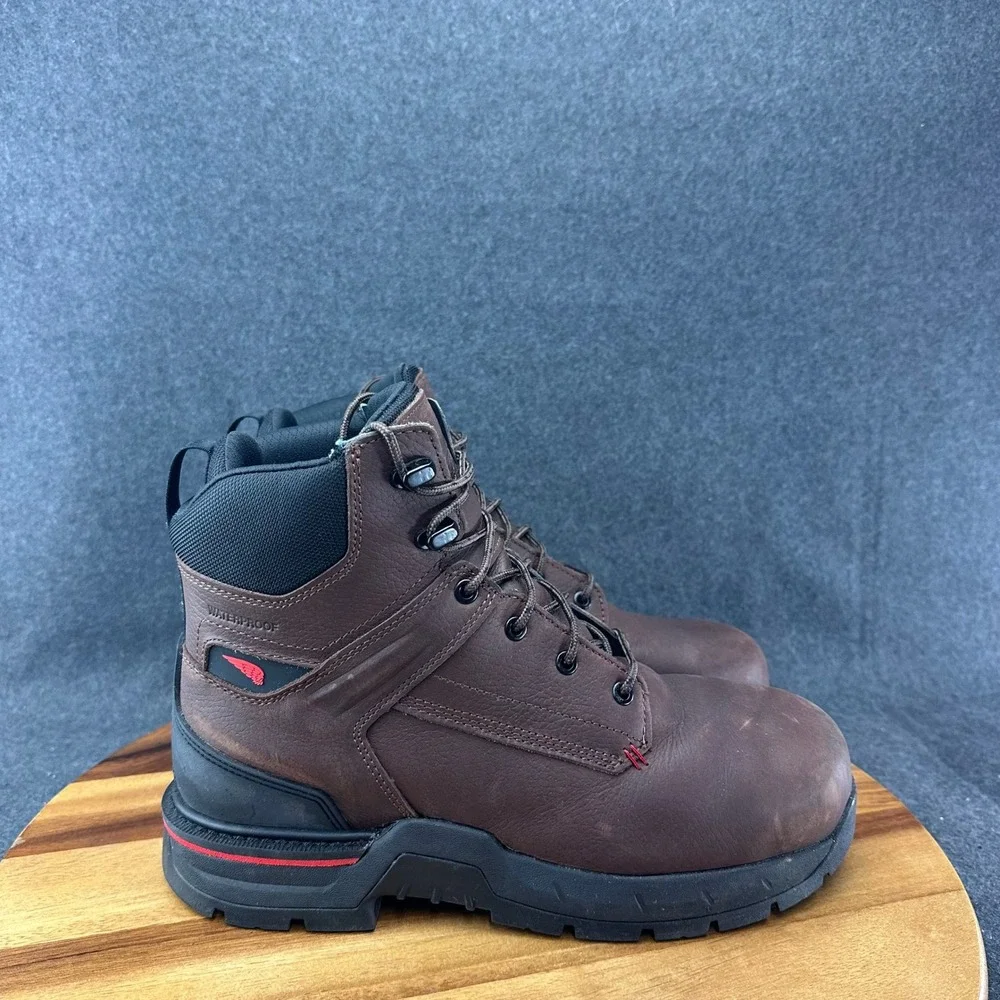 Red Wing IRONFLEX Mens Sz 11EE Waterproof Safety Toe Boots 2618 Extra Insoles